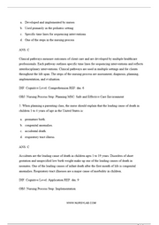 Bright Futures Guidelines for Health Supervision of Infants, Children, and Adolescents, 4th Edition Test Bank